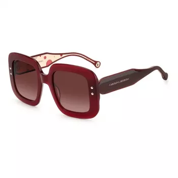 CAROLINA HERRERA Occhiali da sole donna CH-0010-S-LHF Havana acetato marrone sfumato 52mm
