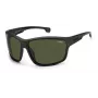 Occhiali da sole uomo Carrera Ducati CARDUC002S3 rettangolari montatura nera lenti grigie 68/16/125 mm