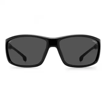 Carrera Ducati Occhiali da sole uomo CARDUC002S807 Pilot/Aviator montatura nera lenti grigie 68/16/125 mm
