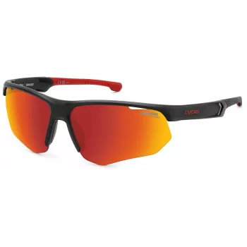 Carrera Ducati Occhiali da sole uomo CARDUC044S003 nero opaco grigio rettangolari 69mm