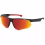 Carrera Ducati Occhiali da sole uomo CARDUC044S003 nero opaco grigio rettangolari 69mm