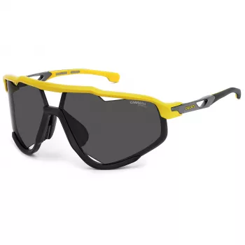 Carrera Ducati uomo occhiali da sole CARDUC055S4CW - montatura nera opaca, lenti grigie, larghezza lente 76 mm