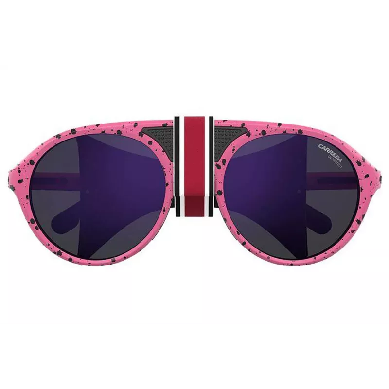 CARRERA HYPERFI19SQK0 Occhiali da sole unisex - montatura nera, lenti grigie, 54/21/140 mm