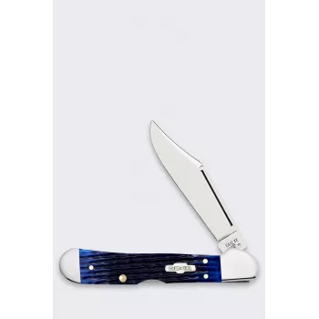 Case Rogers Mini Copperlock SS Coltello pieghevole blu