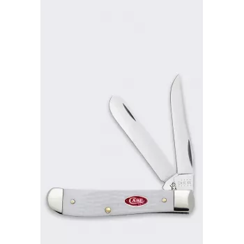 Coltello Case SparXX Mini Trapper con manico sintetico bianco e lame in acciaio inox Tru-Sharp