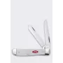 Coltello Case SparXX Mini Trapper con manico sintetico bianco e lame in acciaio inox Tru-Sharp