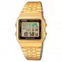 CASIO A500WGA-1 Orologio digitale da uomo 39mm color oro acciaio inox