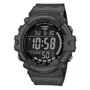 Orologio digitale da uomo Casio AE-1500WH-8BVEF – cinturino in resina, impermeabile 100m, ora mondiale