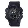 CASIO AEQ-110W-1B Orologio uomo al quarzo analogico-digitale, 52,2 mm, resina nera
