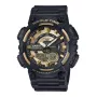 CASIO AEQ110BW-9AVDF Orologio uomo analogico-digitale, 52,2 mm, nero/bianco