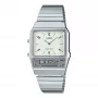 CASIO AQ-800E-7A2EF orologio unisex analogico-digitale, argento, 32 mm