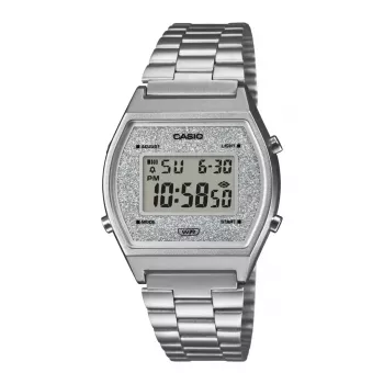 CASIO B640WDG-7DF Orologio digitale unisex 38,9mm argento acciaio inox