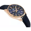 Casio Edifice EFV-150CL-2AVUEF orologio da uomo con quadrante blu e cinturino in pelle marrone