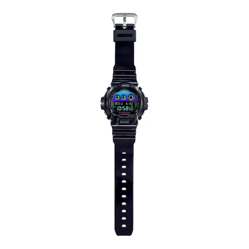 CASIO G-SHOCK DW6900RGB1ER orologio digitale 54mm nero in resina