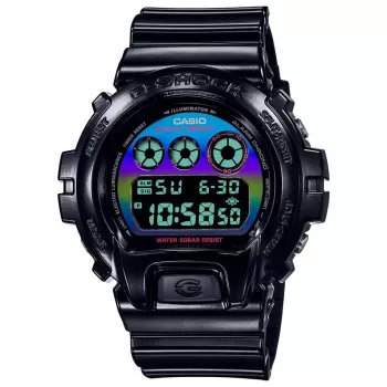 CASIO G-SHOCK DW6900RGB1ER orologio digitale 54mm nero in resina