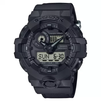 CASIO G-Shock GA700BCE-1AER Orologio da uomo analogico-digitale, 53,4 mm, Nero