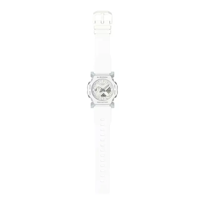 CASIO GA-2300-7AER Orologio donna Analogico-Digitale, 42,9 mm, resina bianca