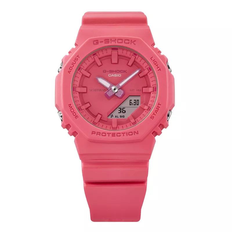 Casio GMA-P2100-4AER G-Shock Orologio analogico-digitale rosa corallo