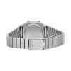 CASIO LA670WES-4AEF Orologio digitale donna - quadrante oro rosa, cassa e cinturino color argento, 24 mm