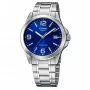 CASIO LTP-1215A-2A Orologio da donna al quarzo analogico 28mm quadrante blu acciaio inox