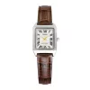 Casio LTP-V007L-9BUDF orologio analogico, argento/marrone