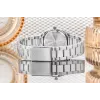 CASIO LTP1302PD7A1V Orologio unisex analogico al quarzo, acciaio inossidabile argento, 34,5 x 30,2 x 8,7 mm
