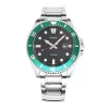 Casio MDV-107D-3AVEF orologio da uomo analogico al quarzo con quadrante verde e bracciale in acciaio inossidabile, 200m resistenza all'acqua