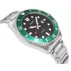 Casio MDV-107D-3AVEF orologio da uomo analogico al quarzo con quadrante verde e bracciale in acciaio inossidabile, 200m resistenza all'acqua