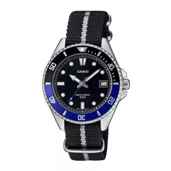 Casio MDV-10C-1A2VEF Orologio da sub da uomo nero acciaio inox resina