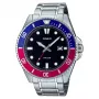 CASIO MDV107D1A3VDF orologio da sub uomo 42mm acciaio inox quadrante nero