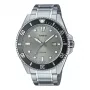 CASIO MDV107D8AVDF Orologio al quarzo analogico uomo, 49,5mm acciaio inox, quadrante nero