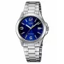 CASIO MTP-1215A-2A Orologio al quarzo analogico uomo Quadrante blu Acciaio inox 43,3 mm