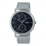 CASIO MTP-B310M-1AVEF Orologio analogico al quarzo unisex, cinturino in acciaio inox mesh, impermeabile 50 m