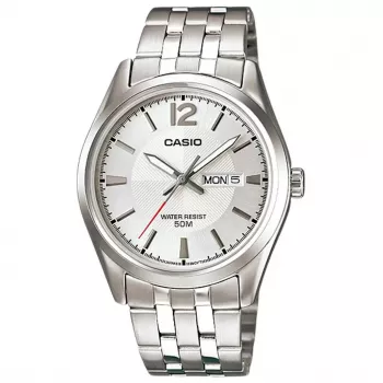 CASIO MTP1335D7AVDF Orologio da uomo analogico al quarzo 44,3mm acciaio inox