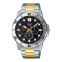 CASIO MTPVD300SG1EU Orologio al quarzo analogico uomo 45mm acciaio inox bicolore argento/oro