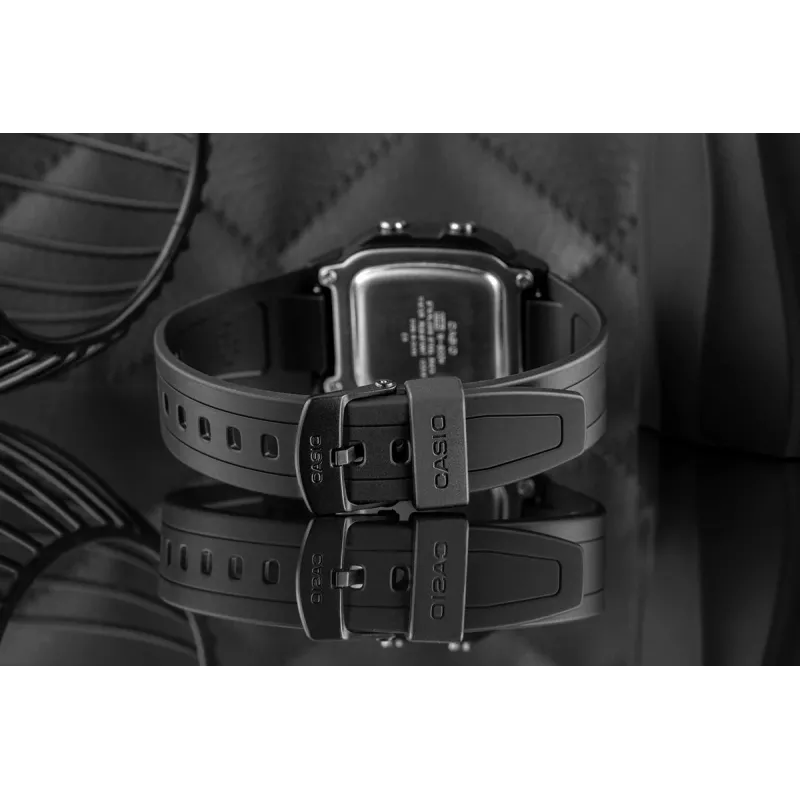 Casio W-800H-1BVES orologio digitale uomo - impermeabile 100m, movimento al quarzo