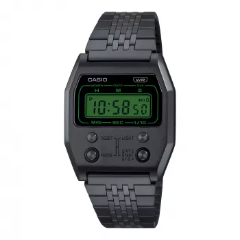 CASIO Orologio donna A1100B-1EF digitale acciaio inox 35mm