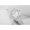CASIO Orologio analogico al quarzo donna LTP-1128A-7B 33mm quadrante argentato acciaio inox