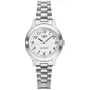 CASIO Orologio analogico al quarzo donna LTP-1128A-7B 33mm quadrante argentato acciaio inox