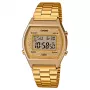 CASIO Orologio digitale da donna B640WGG-9DF tono oro rosa acciaio inox