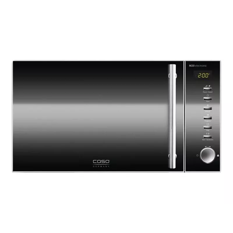 Microonde a libera installazione CASO M 20 800 W 20 L acciaio inox