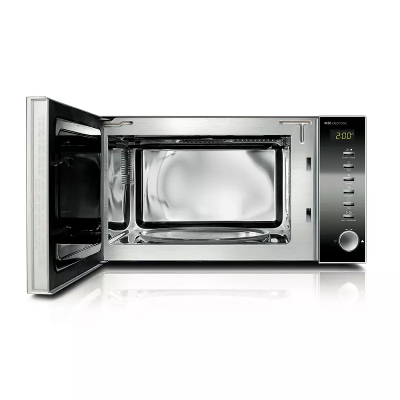 Microonde a libera installazione CASO M 20 800 W 20 L acciaio inox