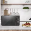 CASO M20 EASY 03309 microonde solo, 20 L, 700 W, timer 35 minuti, nero/grigio