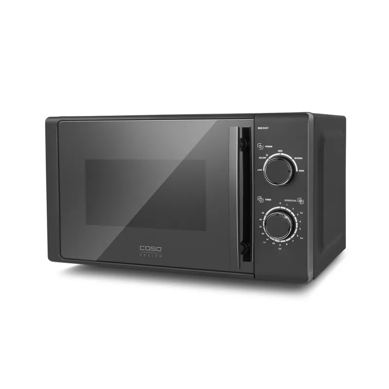 CASO M20 EASY 03309 microonde solo, 20 L, 700 W, timer 35 minuti, nero/grigio