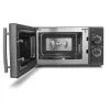 CASO M20 EASY 03309 microonde solo, 20 L, 700 W, timer 35 minuti, nero/grigio
