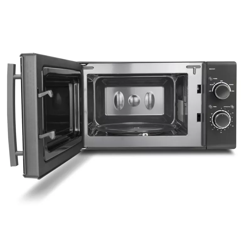 CASO M20 EASY 03309 microonde solo, 20 L, 700 W, timer 35 minuti, nero/grigio