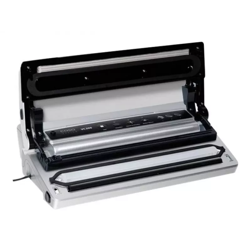 CASO VC200 sottovuoto a barra 120W con controllo della temperatura, argento