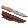 Casström Lars Fält Coltello a lama fissa Canvas Micarta A8 pelle