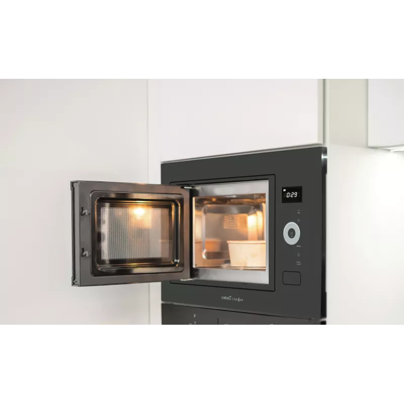 CATA MC B250 DT GBK 07510316 microonde da incasso, 25 L, 900 W, grill 1200 W, nero