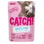 CATCH Pesce bianco e carota in salsa cibo umido per gatti, 85 g bustina
